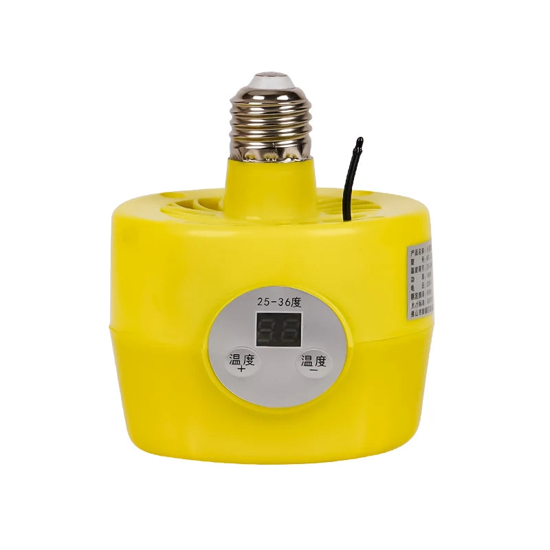 Lampe Chauffante Thermostatique 220–240V – Chauffage à Air Chaud pour Animaux de Compagnie et de Ferme