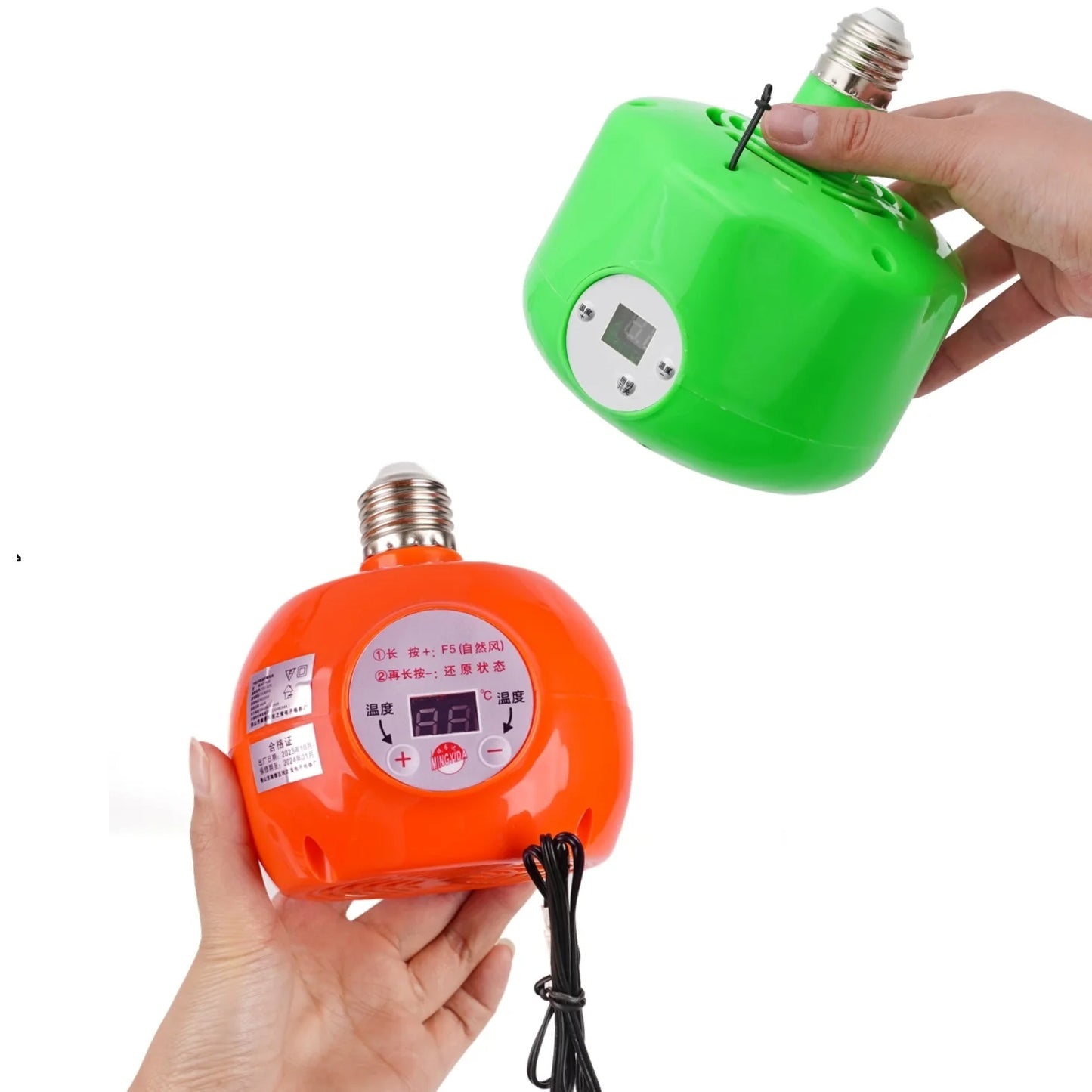 Lampe Chauffante Thermostatique 220–240V – Chauffage à Air Chaud pour Animaux de Compagnie et de Ferme